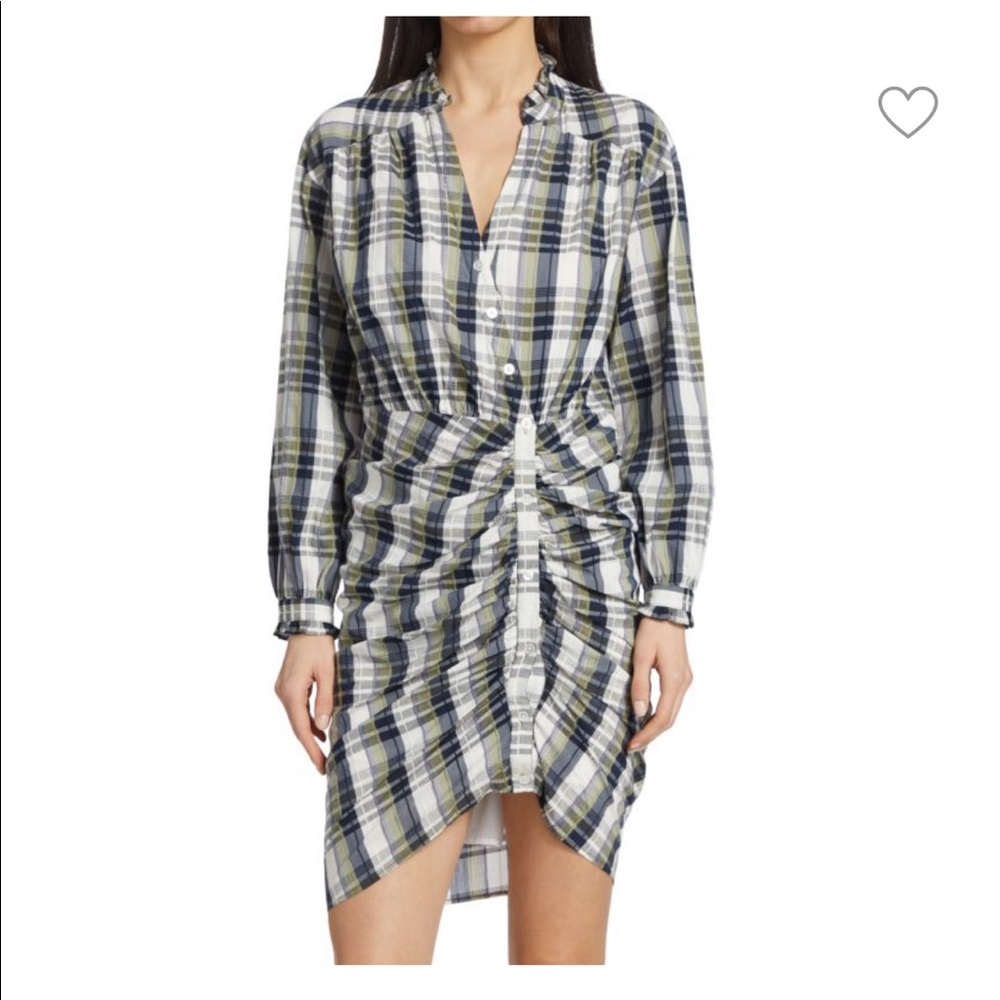 Veronica beard plaid dress NWT